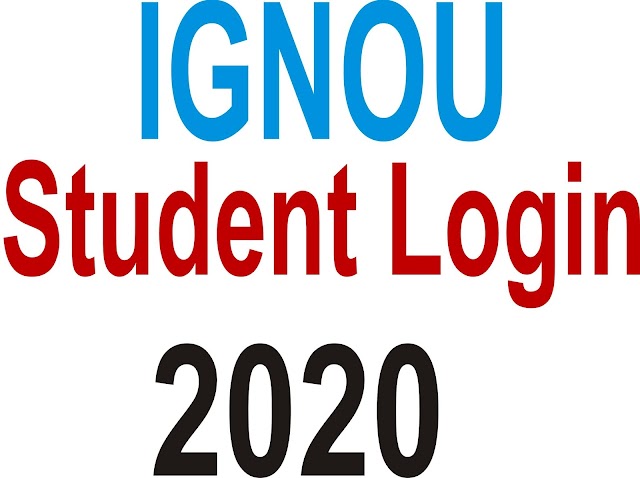 IGNOU Student Login 2020