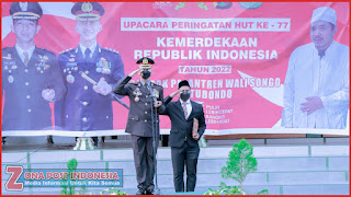 Ribuan Santri Ponpes Walisongo Ikuti Upacara Hari Kemerdekaan Ke-77 Republik Indonesia