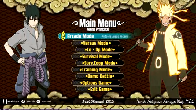 Naruto Shippuden Struggle Ninja Nzc Mugen Mugen Up