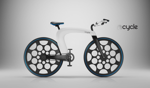 ncycle, nCycle - First Electric Bicycle Concept 2013, awesome bicycle concept, cool design