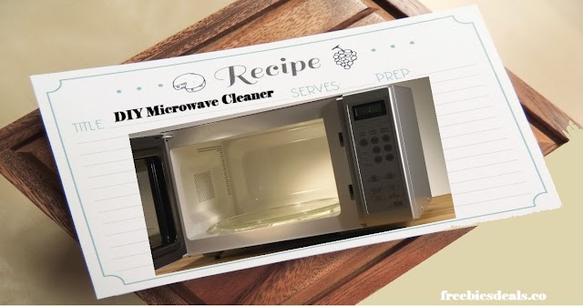 DIY Microwave Cleaner