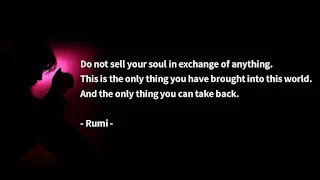 Cherish Your Soul: A Rumi Wisdom