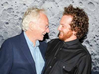 David Yurman with son Evan at the David Yurman Meteorite Launch Event in NYC