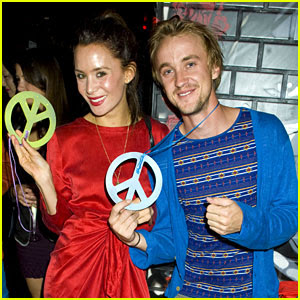 Tom Felton Girlfriend Jade Olivia 2012