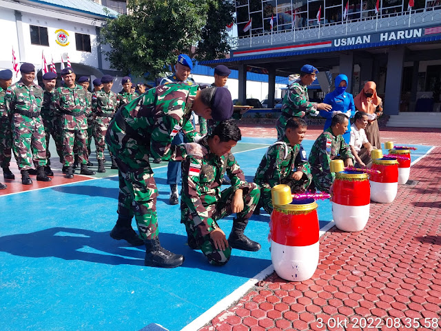 Lima Personil Lanal TBK Naik Pangkat, Ini Pesan Danlanal TBK Lima Personil Lanal TBK Naik Pangkat, Ini Pesan Danlanal TBK