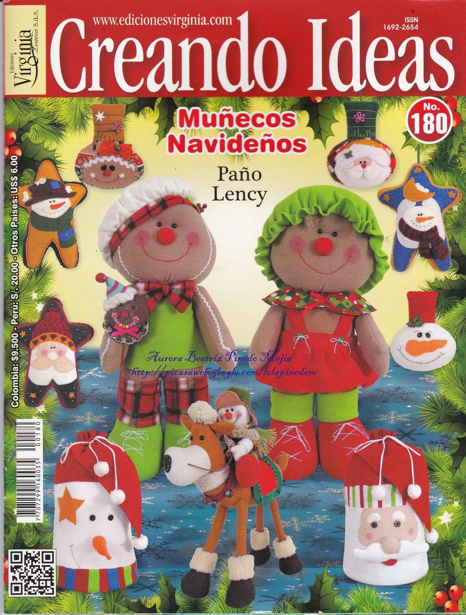 revista muñecos navideños gratis