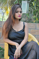 Pragya Nayan New Fresh Telugu Actress Stunning Transparent Black Deep neck Dress ~  Exclusive Galleries 039.jpg