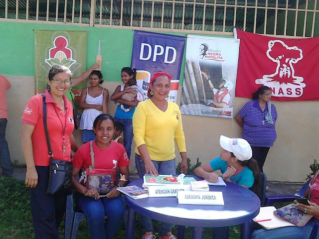 Ofelia Padrón acompañó al Sistema de Misiones durante jornada integral en el barrio Luis Herrera y Antonio José de Sucre. Apure.