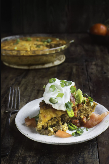 Low-Carb Crustless Taco Pie