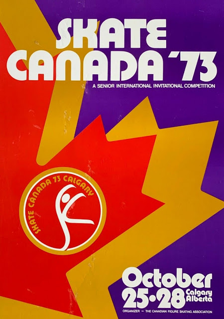 Poster from Skate Canada International, an ISU Grand Prix competition held in Canada