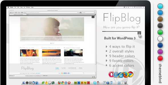 FlipBlog Premium WordPress Theme - ThemeForest Item for Sale