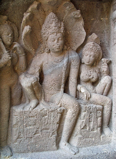 Buddha with consort