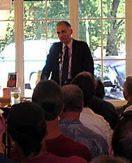 Ralph Nader at Healdsburg Copperfield's Books