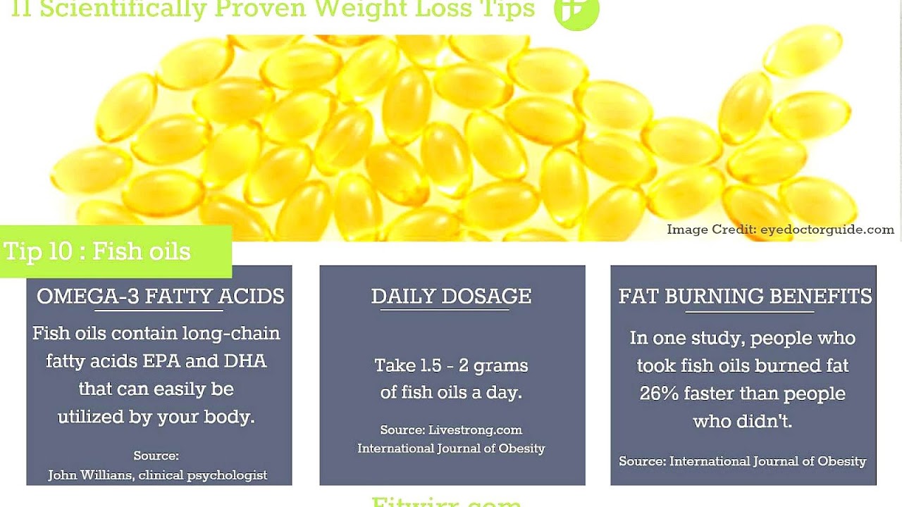 Benefits Fish Oil Weight Loss