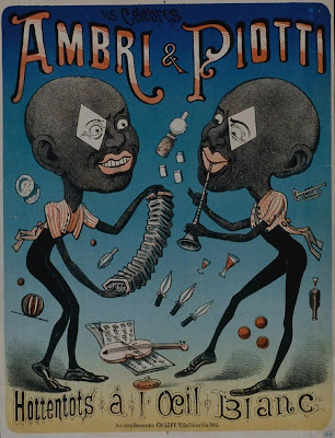 french poster - Ambri et Piotti, Hottentot à l'oeil blanc