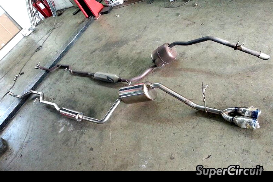 SUPERCIRCUIT Exhaust Pro Shop: Full Stainless Steel 