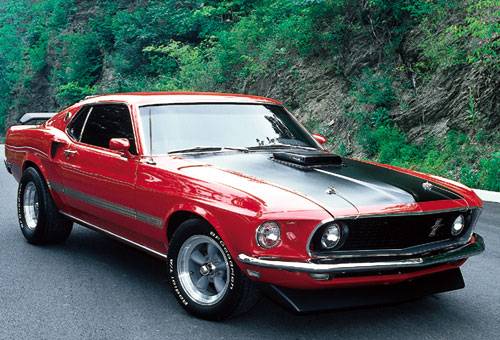 A 1969 Mustang Mach 1 Everything about it screams I'm a badass