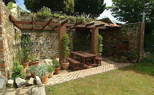 Mediterranean sun terrace