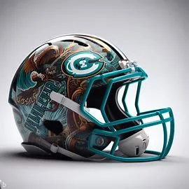 Coastal Carolina Chanticleers Harry Potter Concept Football Helmet