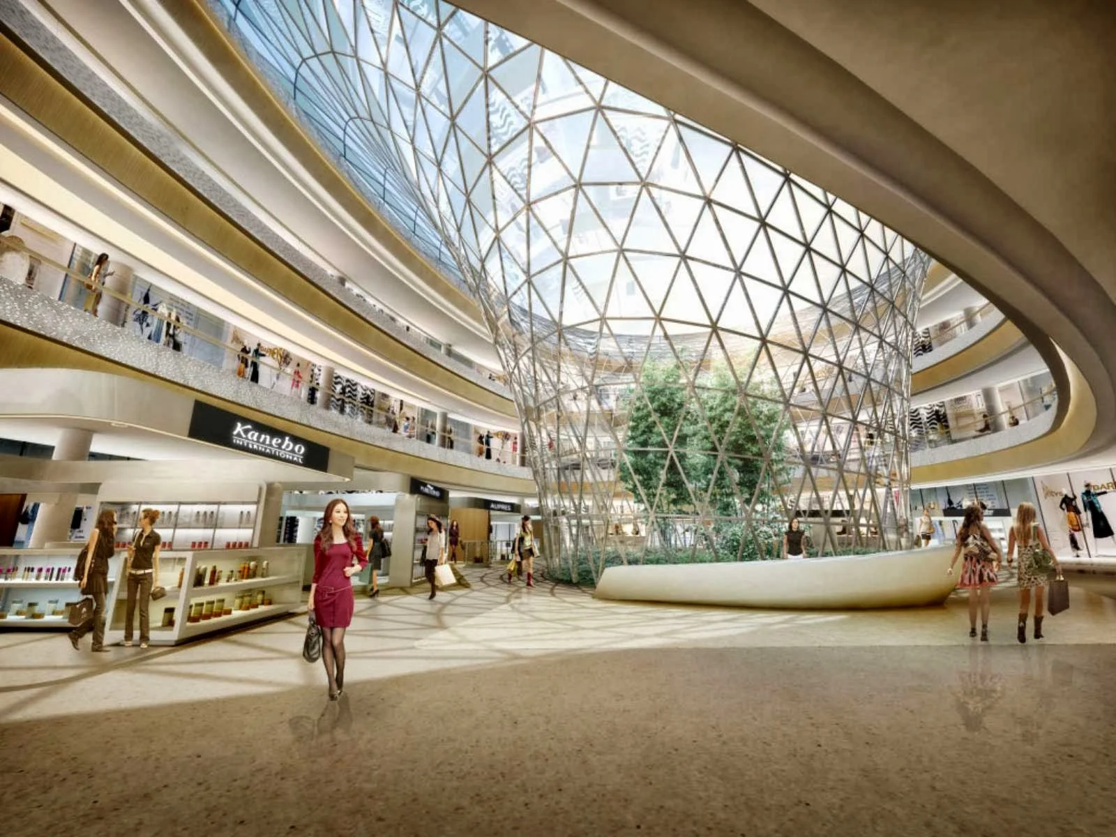 Haitang Bay International Shopping Centre by Hassell