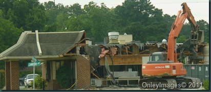 McDonald's razing