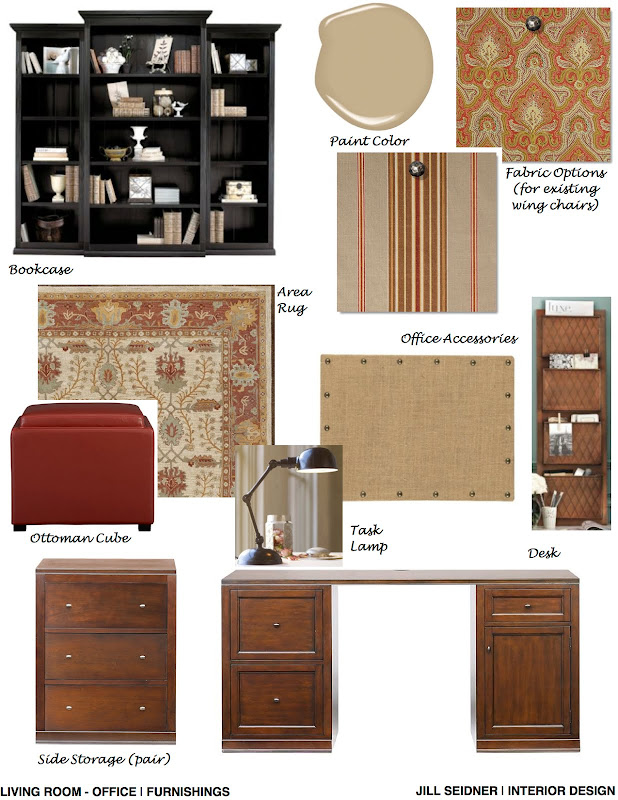 Sugarland, TX Online Design Project Family Room Furnishings Concept  title=