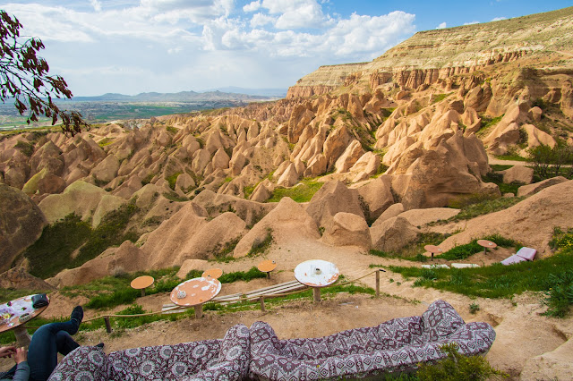 Kizilgukur seyir tepesi-Red/rose valley-Punto panoramico-Cappadocia