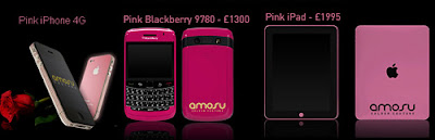 Pink iPhone 4 iPad BlackBerry Bold harga Price