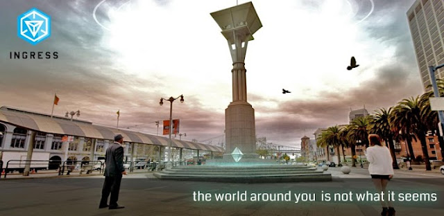 ingress augumented reality game by google