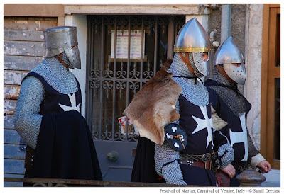 Festival of Marias during Carnival of Venice, Italy - © Images by Sunil Deepak