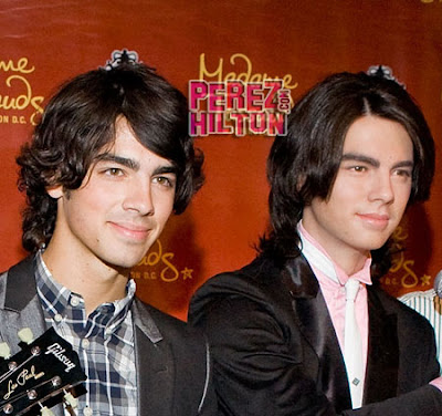 Los Jonas Brothers de cera