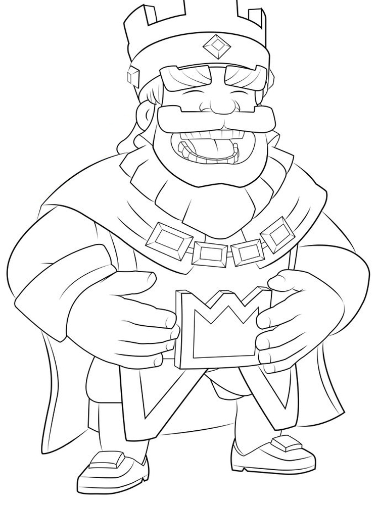 download clash royale coloring pages legendary