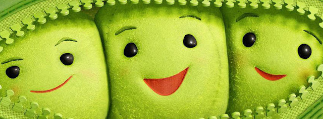 Green Smiley Cartoon