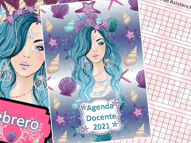 Agenda Docente 2021 - Sirena - 177 páginas
