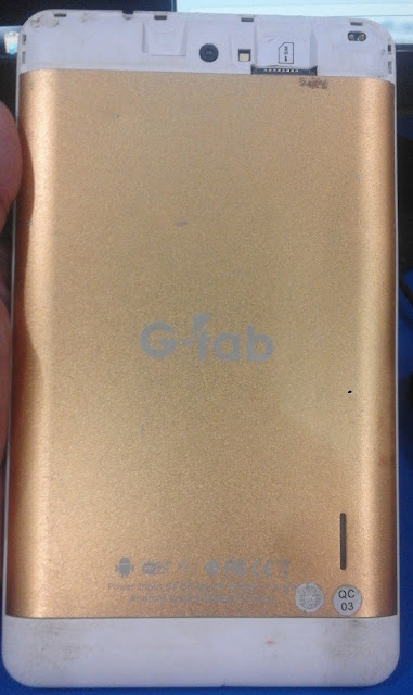 G-TAB P7072M FIRMWARE MT6582 100% TESTED