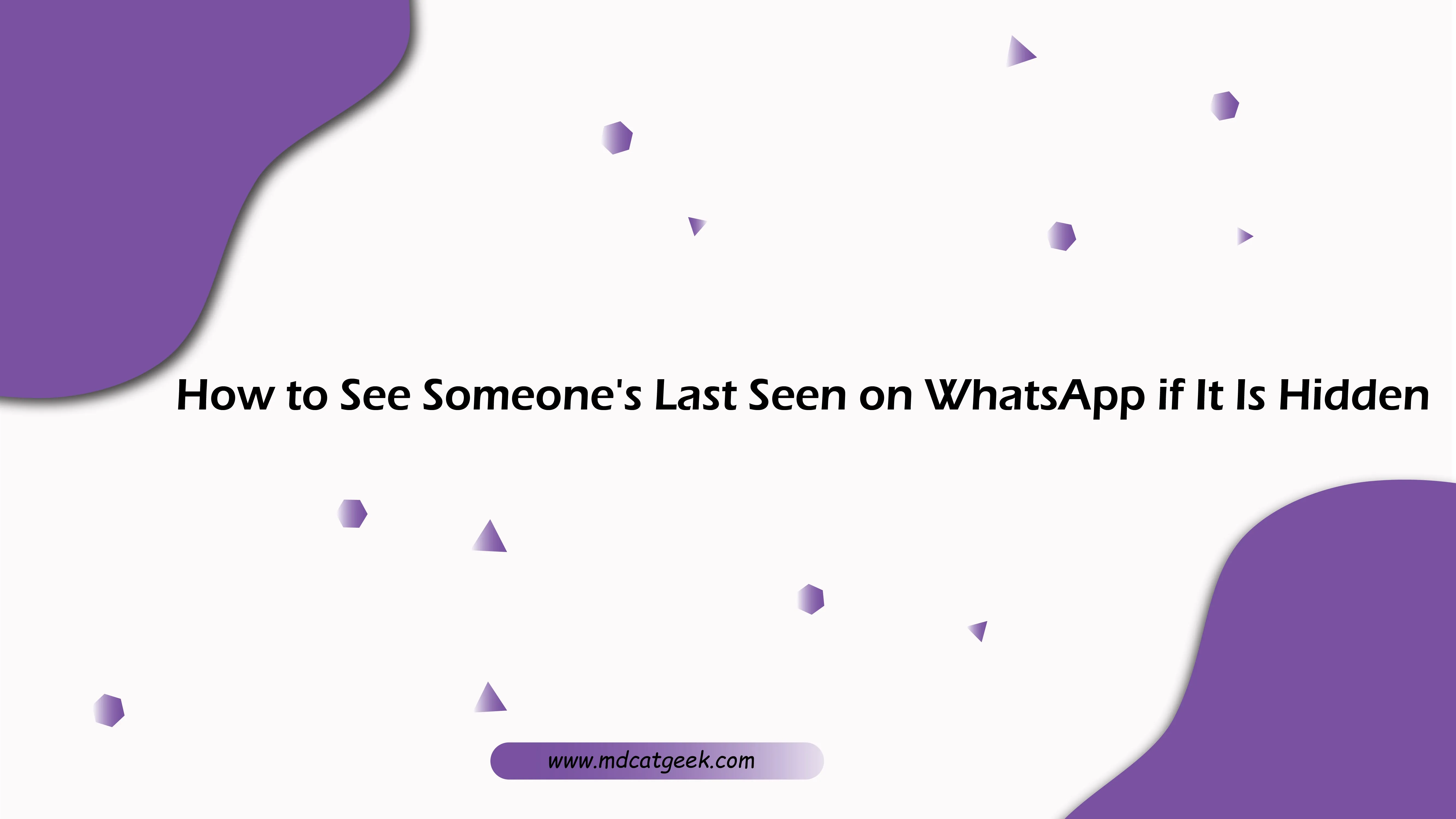 How to See Someone's Last Seen on WhatsApp if It Is Hidden