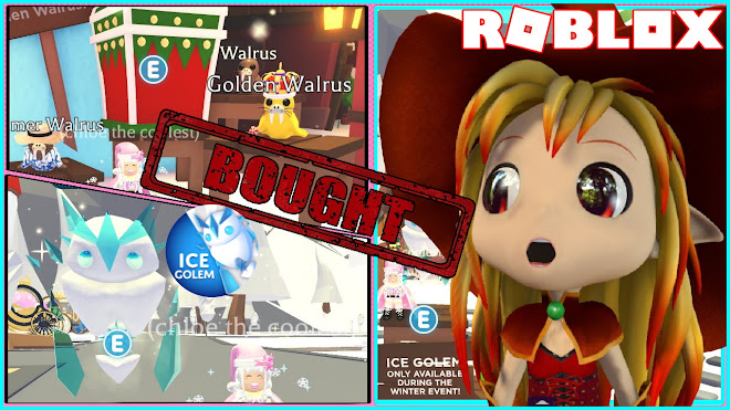 ROBLOX ADOPT ME! ADVENT CALENDAR! BUYING ALL WINTER PETS! PLAYING ALL MINIGAMES