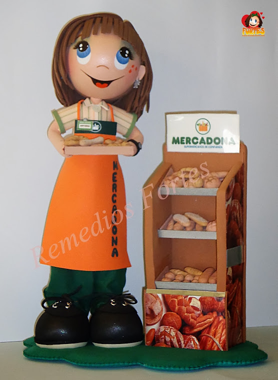 Antonia, panadería Mercadona