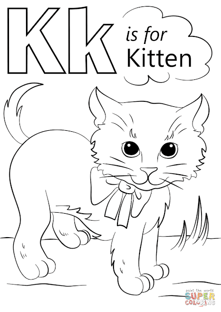  Kitten Coloring Pages To View Printable Version Or Color It Online  Patible With Ipad And Android Tablets