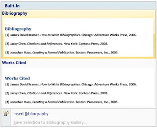 How to Create an Automatic Bibliography in Microsoft Word