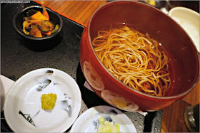 Noodle Set del Restaurante Japonés Ootoya en Chelsea, Nueva York