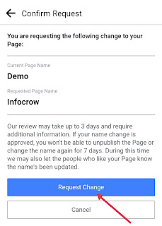 Facebook Page Name Change Kaise Kare