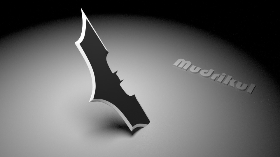 Blender 3D Tutorial Membuat Senjata Batman Batarang 