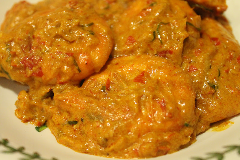 Rendang Udang Harimau - Azie Kitchen