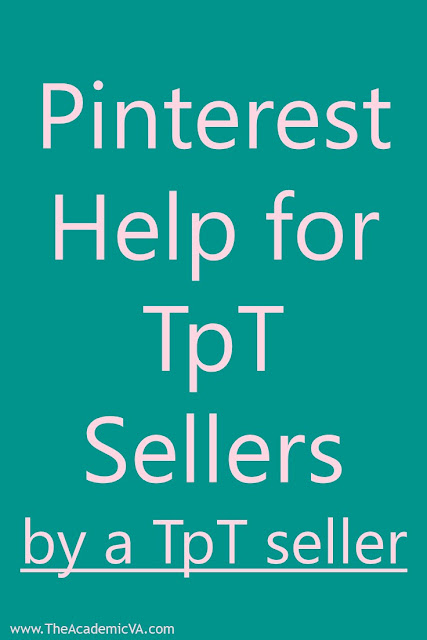 Pinterest Help for TpT Sellers