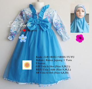 gamis anak labella terbaru 5