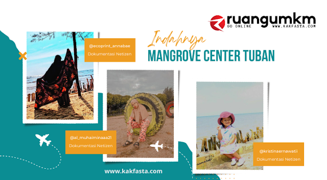 Indahnya Pantai Mangrove Center Tuban