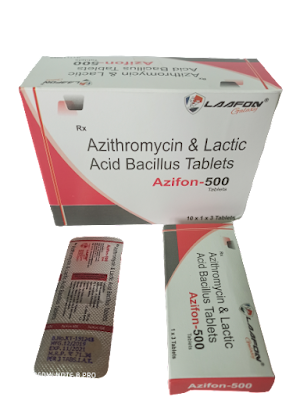 Azithromycin Tablets IP 500 mg | Azifon-500 tablet