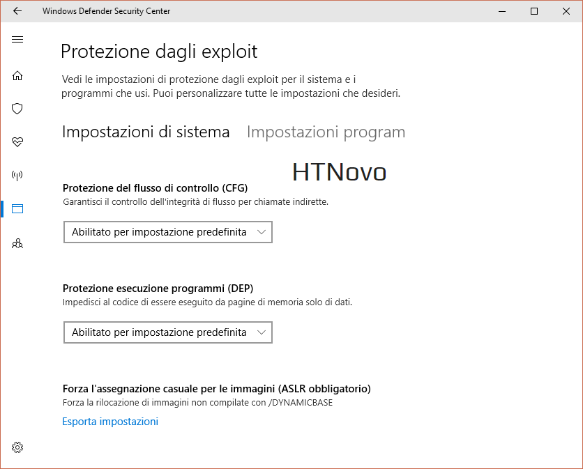 Protezione-exploit