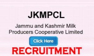 Jammu & Kashmir Milk Producers Co-operative Limited JKMPCL Recruitment 2019 for Various Posts
